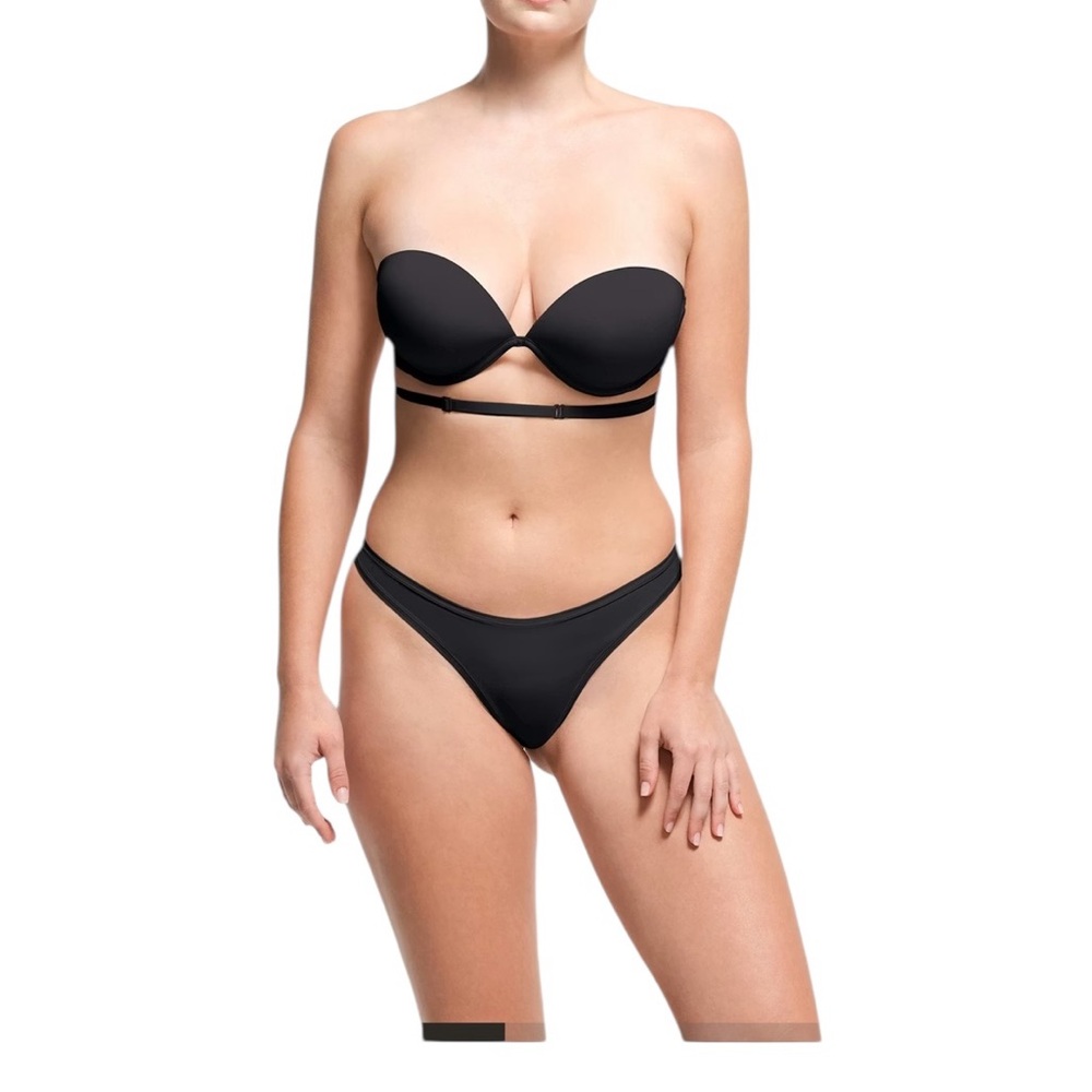 SKIMS Multi-Way Underwire Bra – Onyx Black – Size 34DD (NWT) - Picture 4 of 8